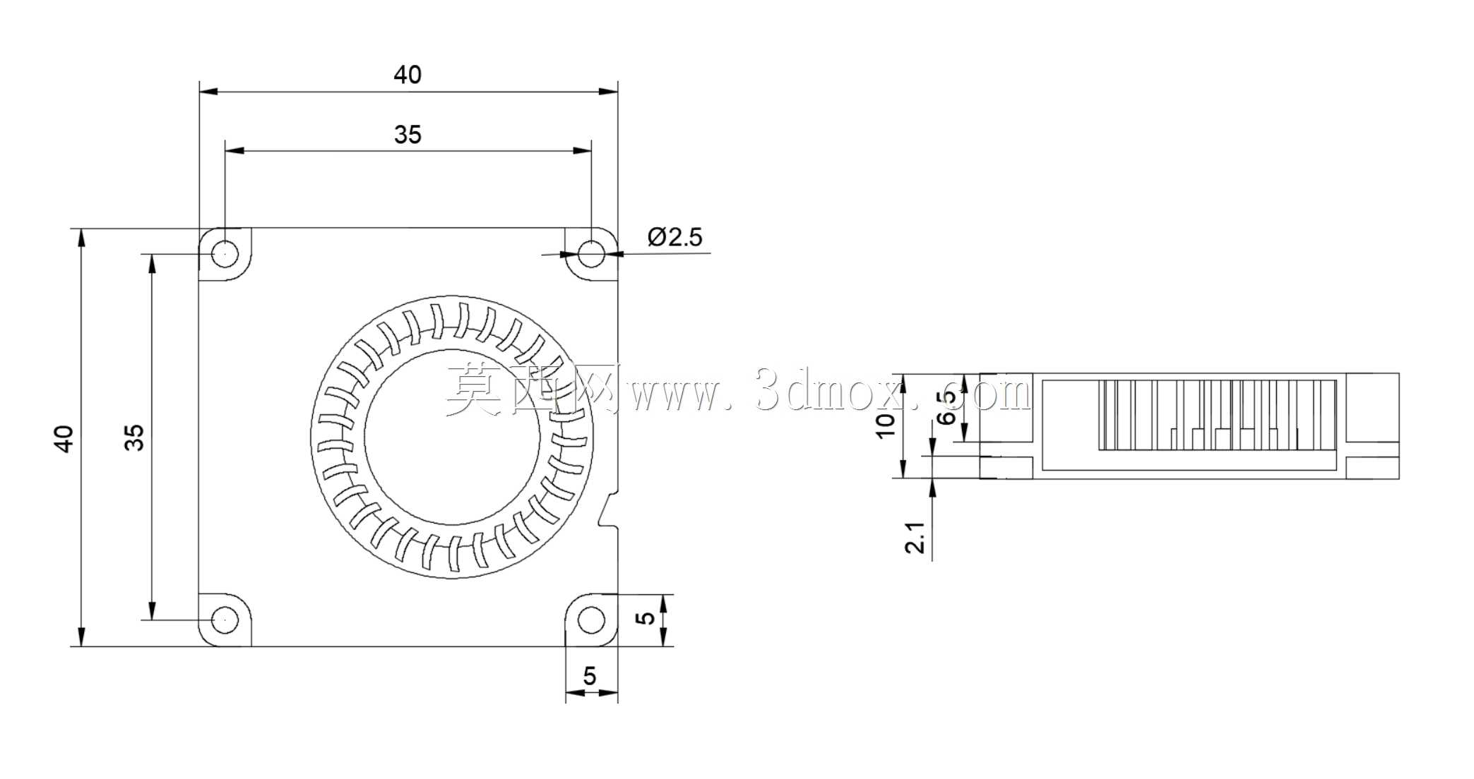 40mm x 10mm���