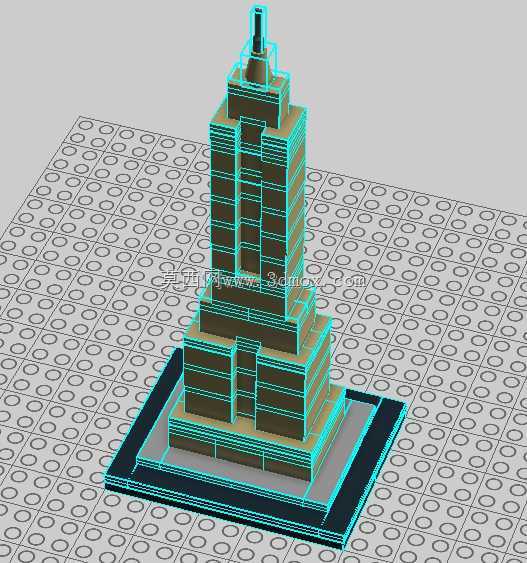 乐高建筑集帝国大厦