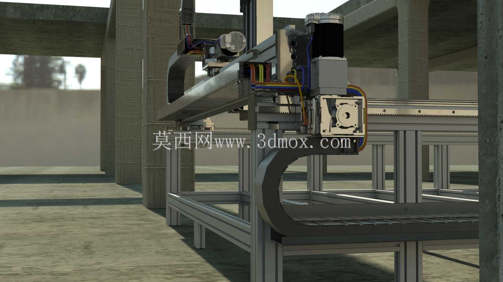 DDP\u cnc\u路由器\u概念\u改进版\u 2.1\u 2021**更新文件:.IGES/.IGS/.STEP/.MAX**