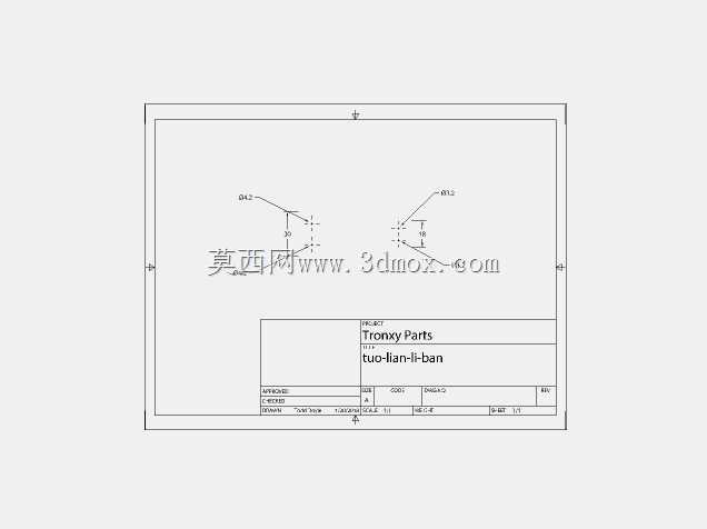 TronXY X5S默认零件