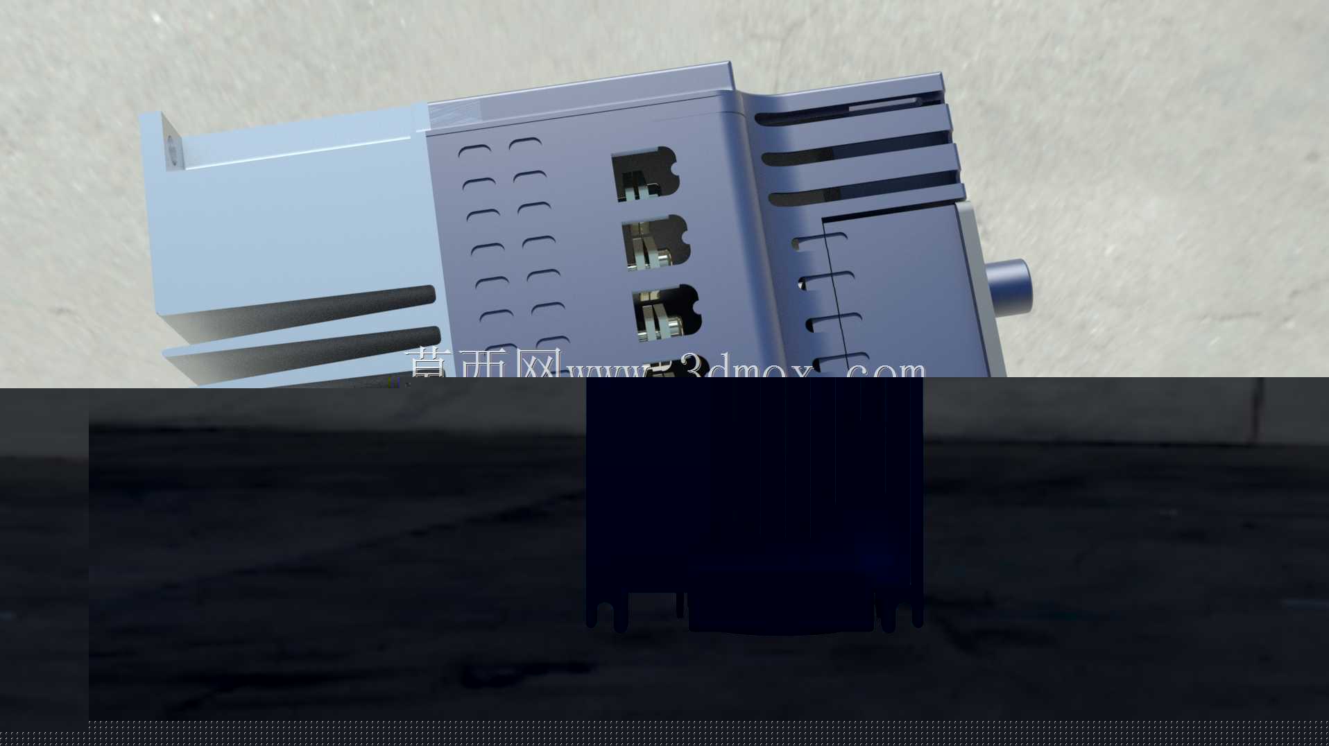 Delta-VFD022E21A-无传感器矢量交流微型驱动器**更新了.IGES和.IGS文件**