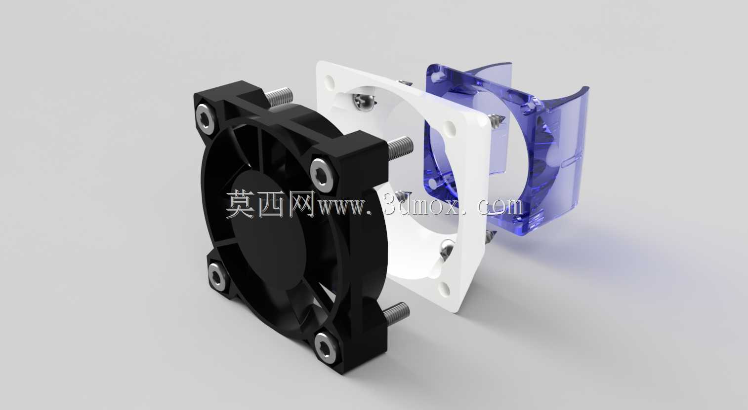 E3D 30mm至40mm风扇适配器