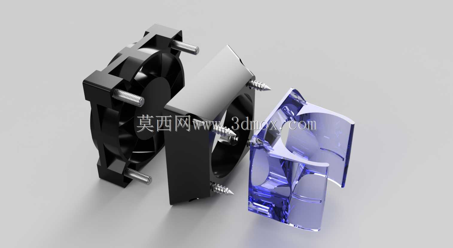 E3D 30mm至40mm风扇适配器