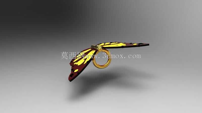 珠宝:蝴蝶戒指