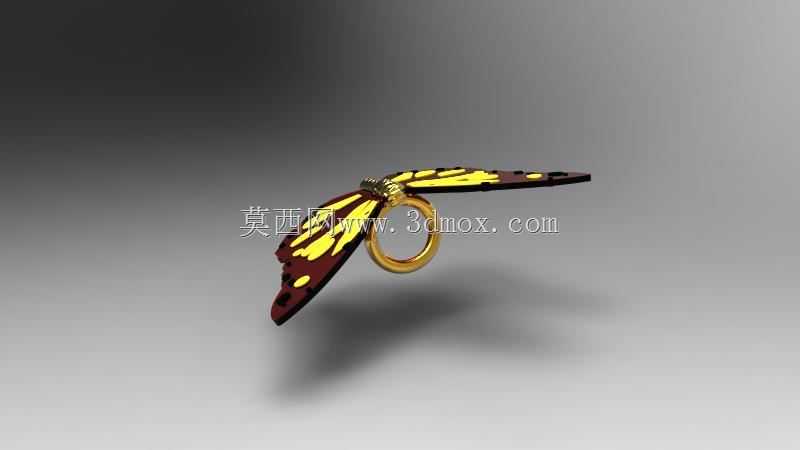 珠宝:蝴蝶戒指
