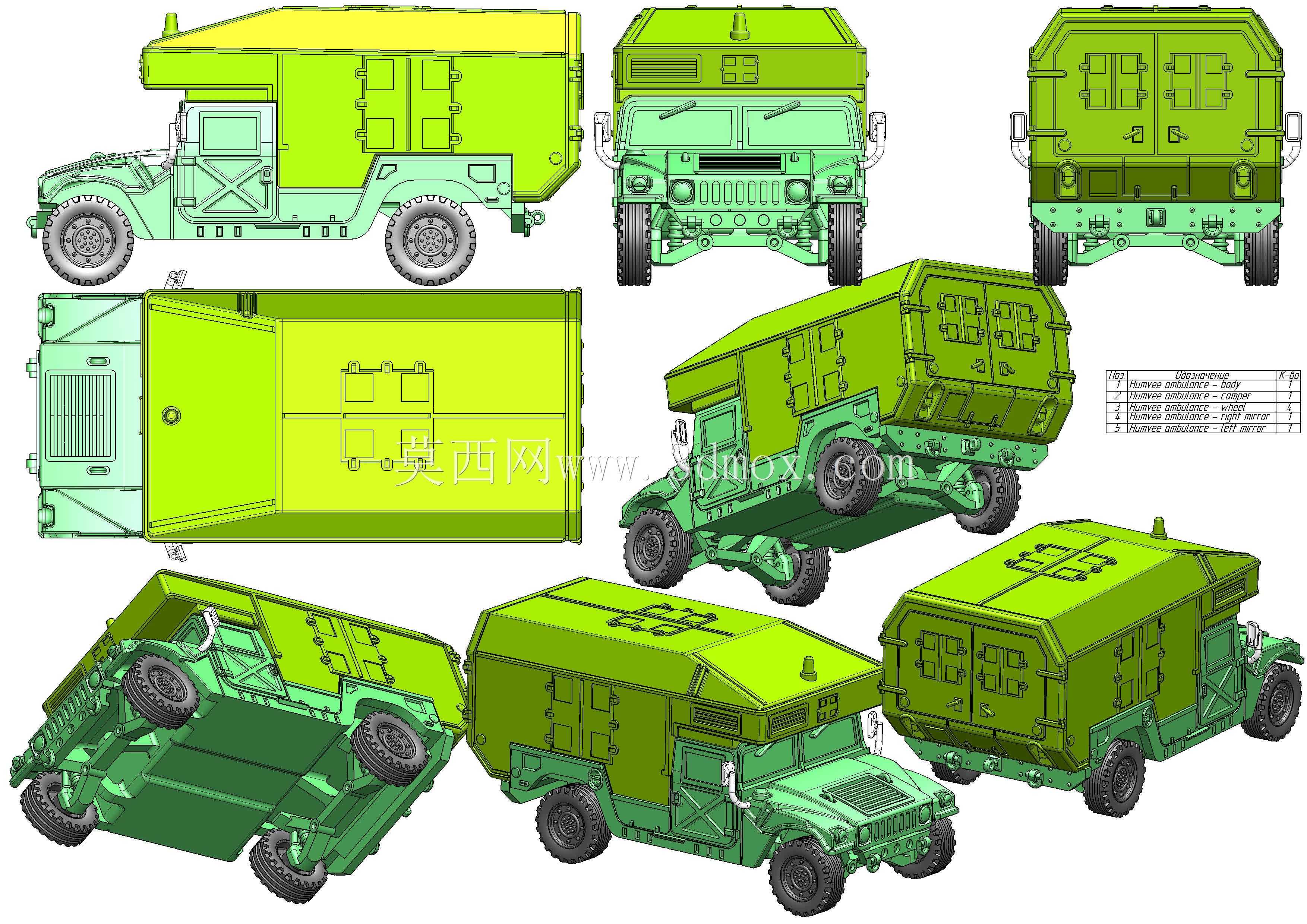 ����3D��ӡ��Humvee�Ȼ���������1/48��