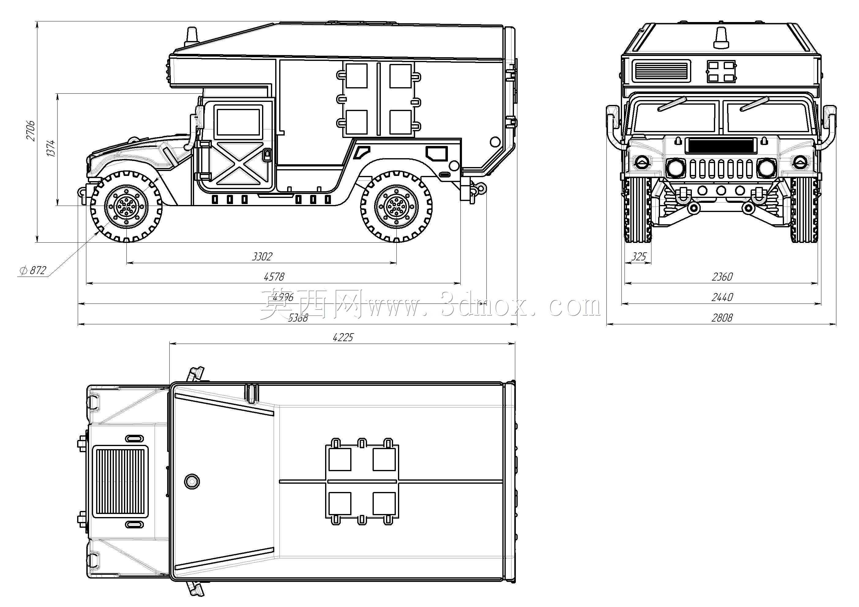 ����3D��ӡ��Humvee�Ȼ���������1/48��