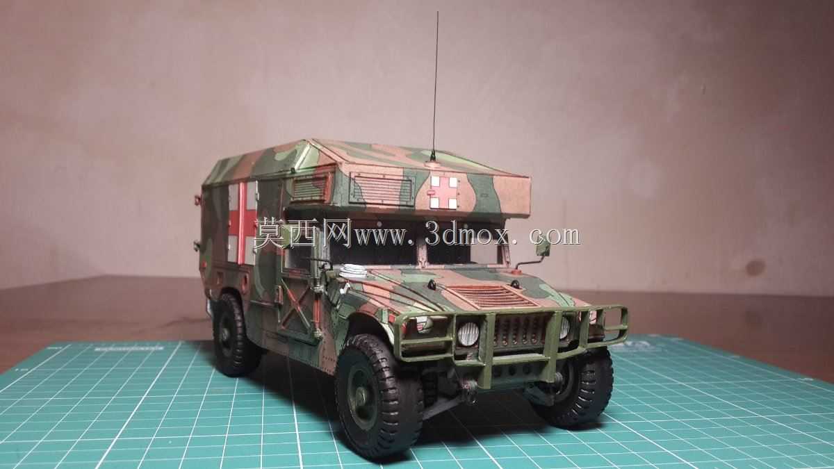 用于3D打印的Humvee救护车(比例1/48)