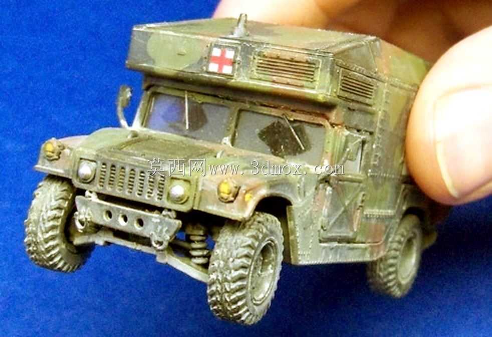 用于3D打印的Humvee救护车(比例1/48)