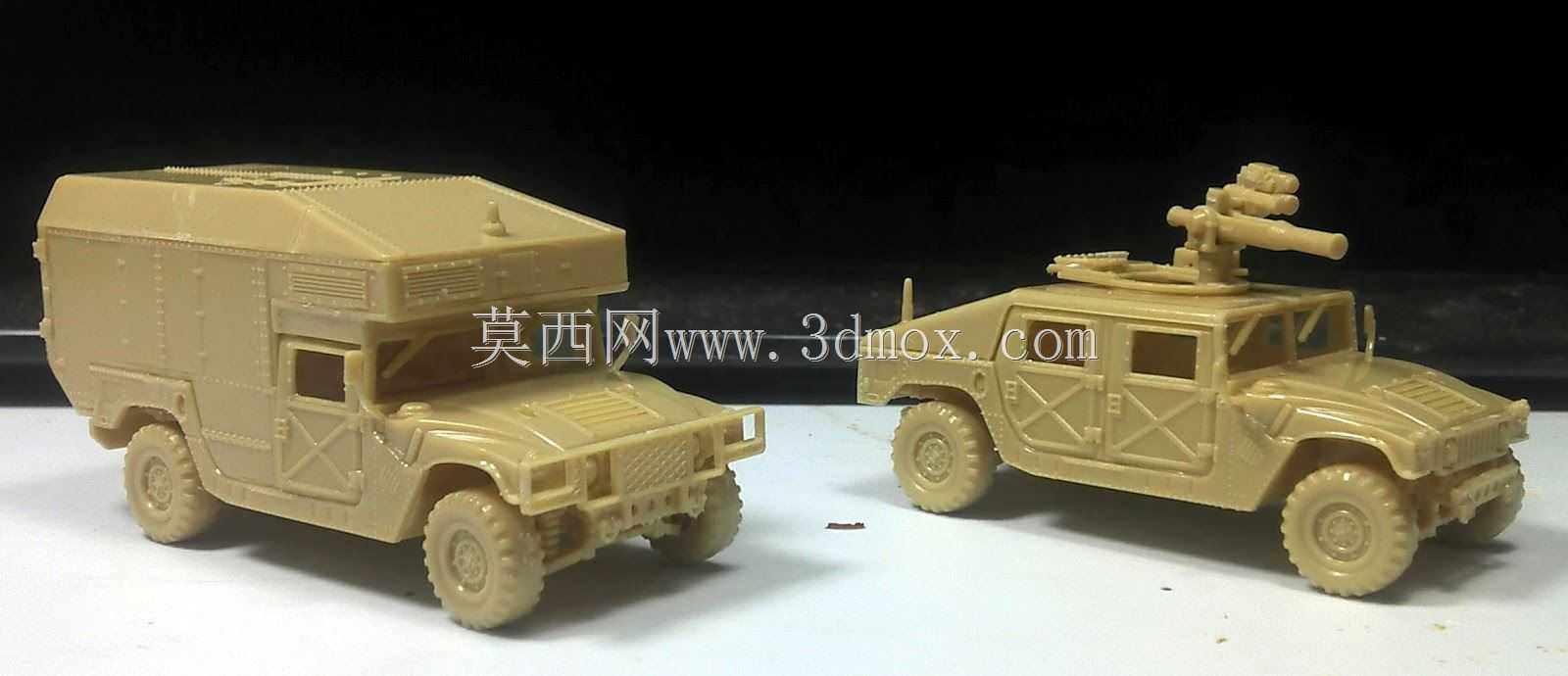 用于3D打印的Humvee救护车(比例1/48)