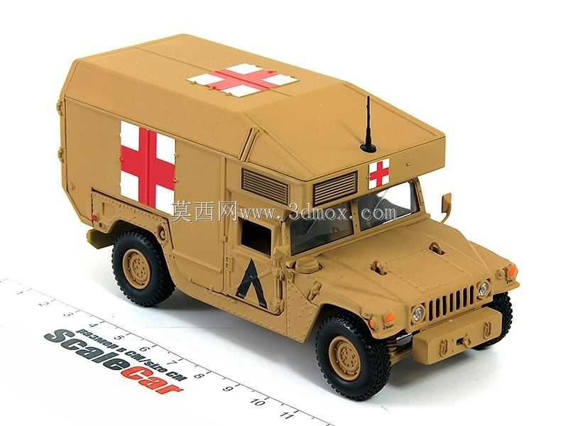用于3D打印的Humvee救护车(比例1/48)