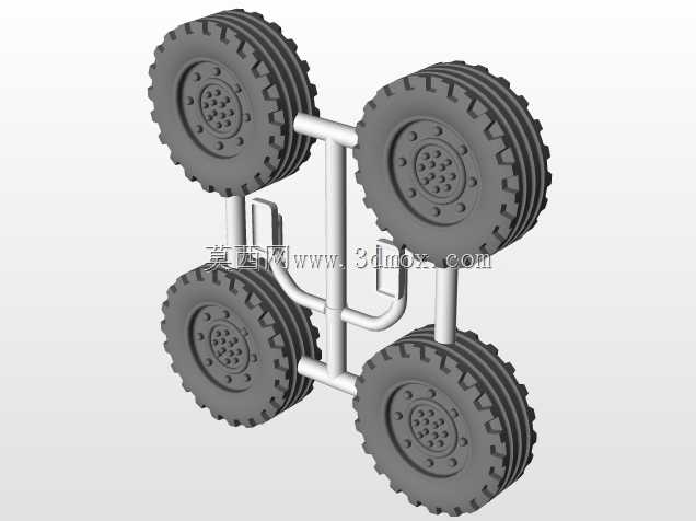用于3D打印的Humvee救护车(比例1/48)