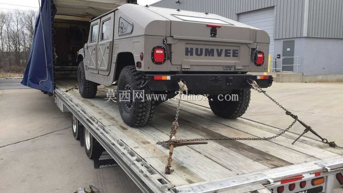悍马H1(比例1/48)用于3D打印