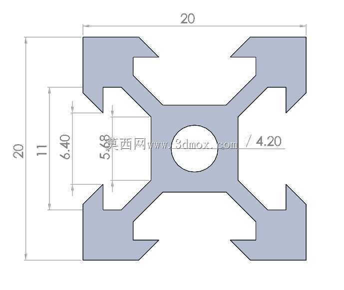 20��20mm V�Ͳ����Ͳ�