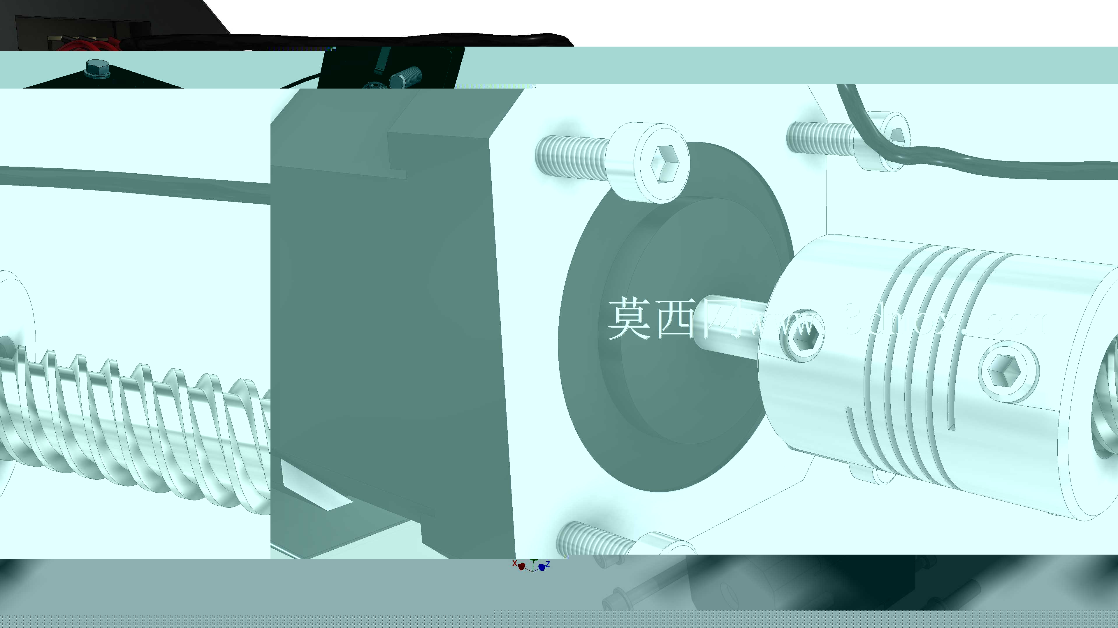3D打印机轴+3D文件