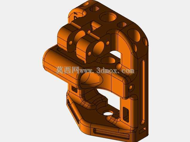 prusa i3 x轴导线驱动。