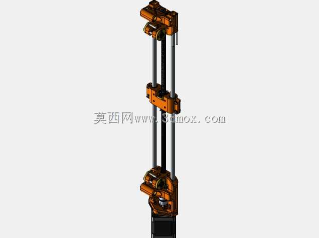 prusa i3 x轴导线驱动。
