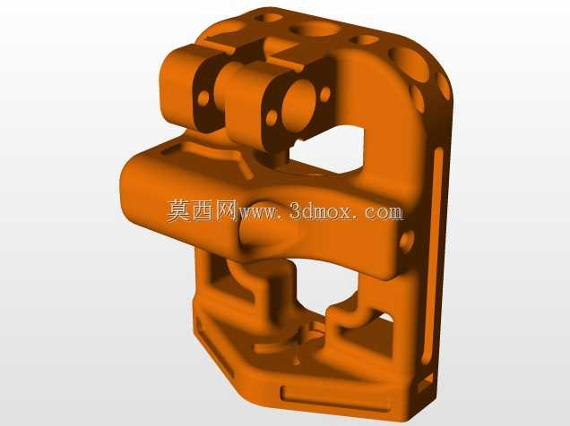 prusa i3 x轴导线驱动。