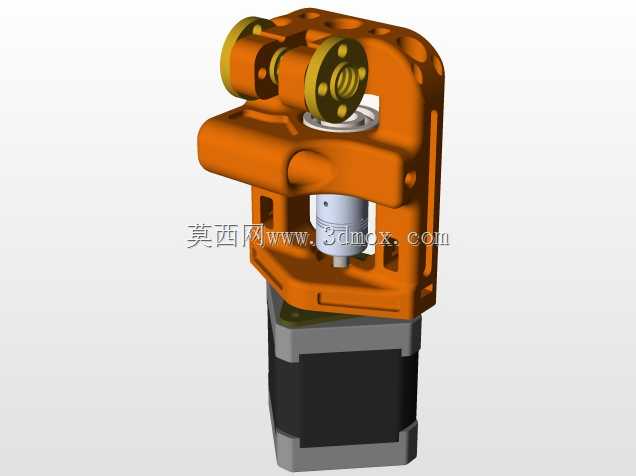 prusa i3 x轴导线驱动。
