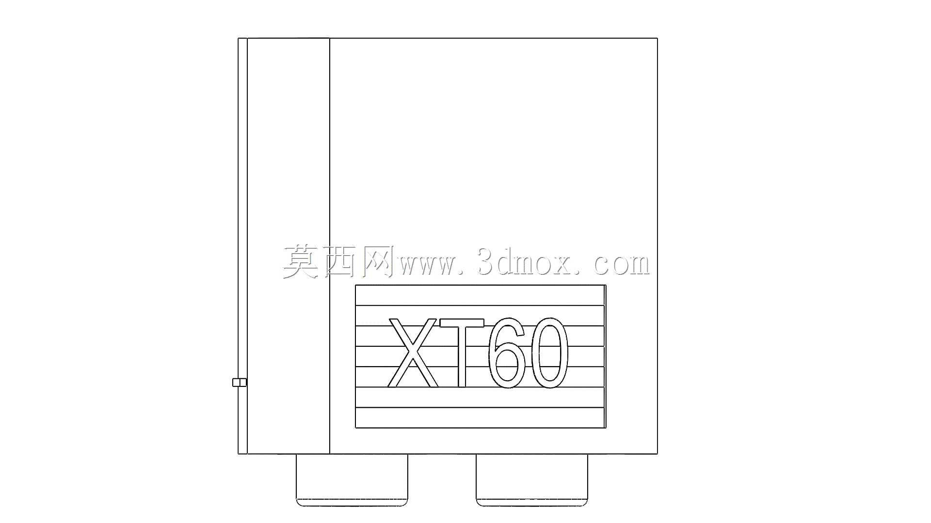 FPV:XT60插头(Solidworks)