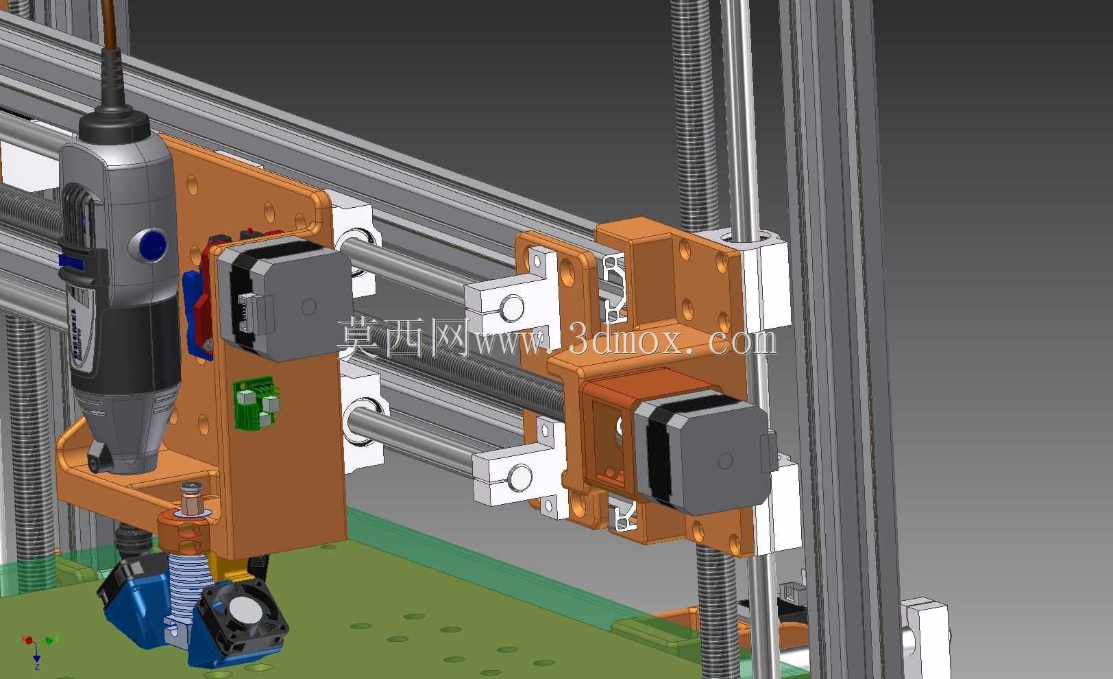 数控路由器3D打印机