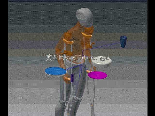 钢板架(拐杖配件挑战赛)