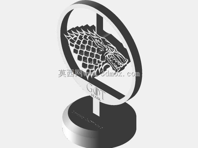 权力游戏斯塔克徽章