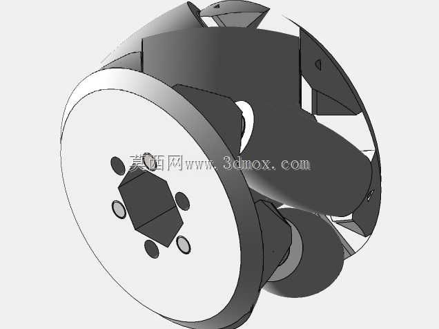 3D打印Mecanum车轮