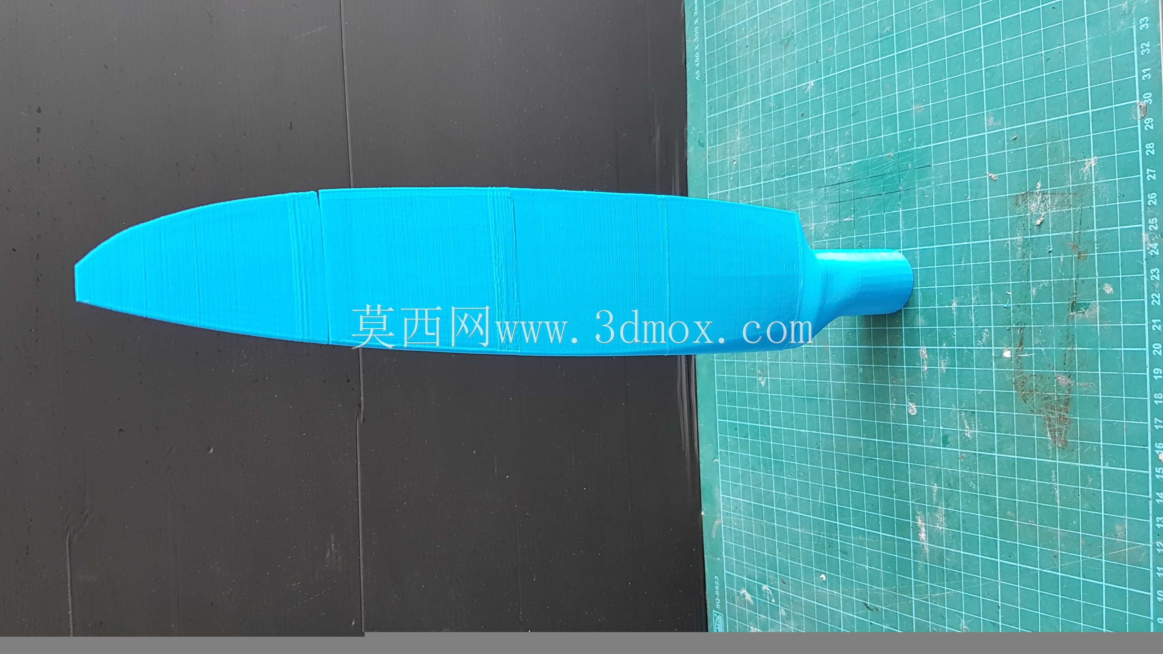 喷火推进器1:4比例模型