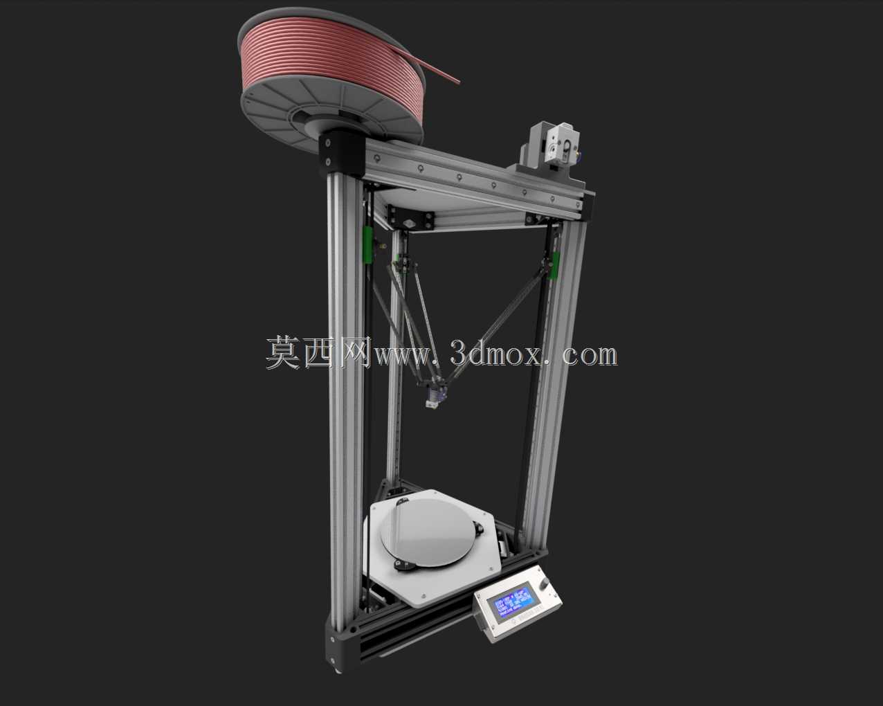 3D三角打印机Vauban 3D XL