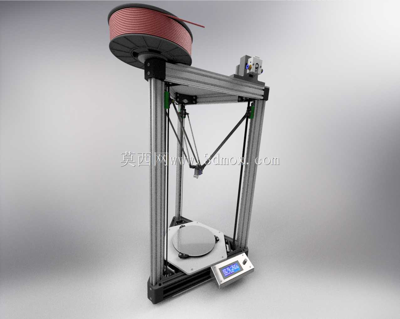 3D三角打印机Vauban 3D XL