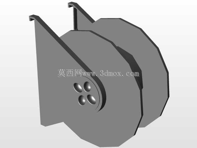 daVinci 1.0 Pro 3in1 3d打印机的灯丝线轴支架