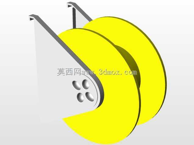 daVinci 1.0 Pro 3in1 3d打印机的灯丝线轴支架