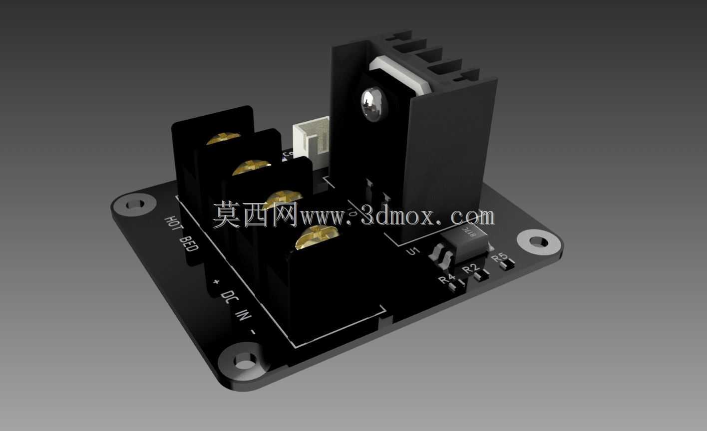 3D打印机用碧曲热床电源模块扩展热床MOS管(过时)