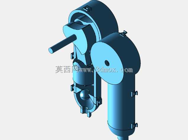 3D可打印二氧化碳往复式发动机