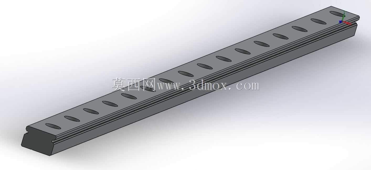 Hiwin MGN12线性钢轨400mm
