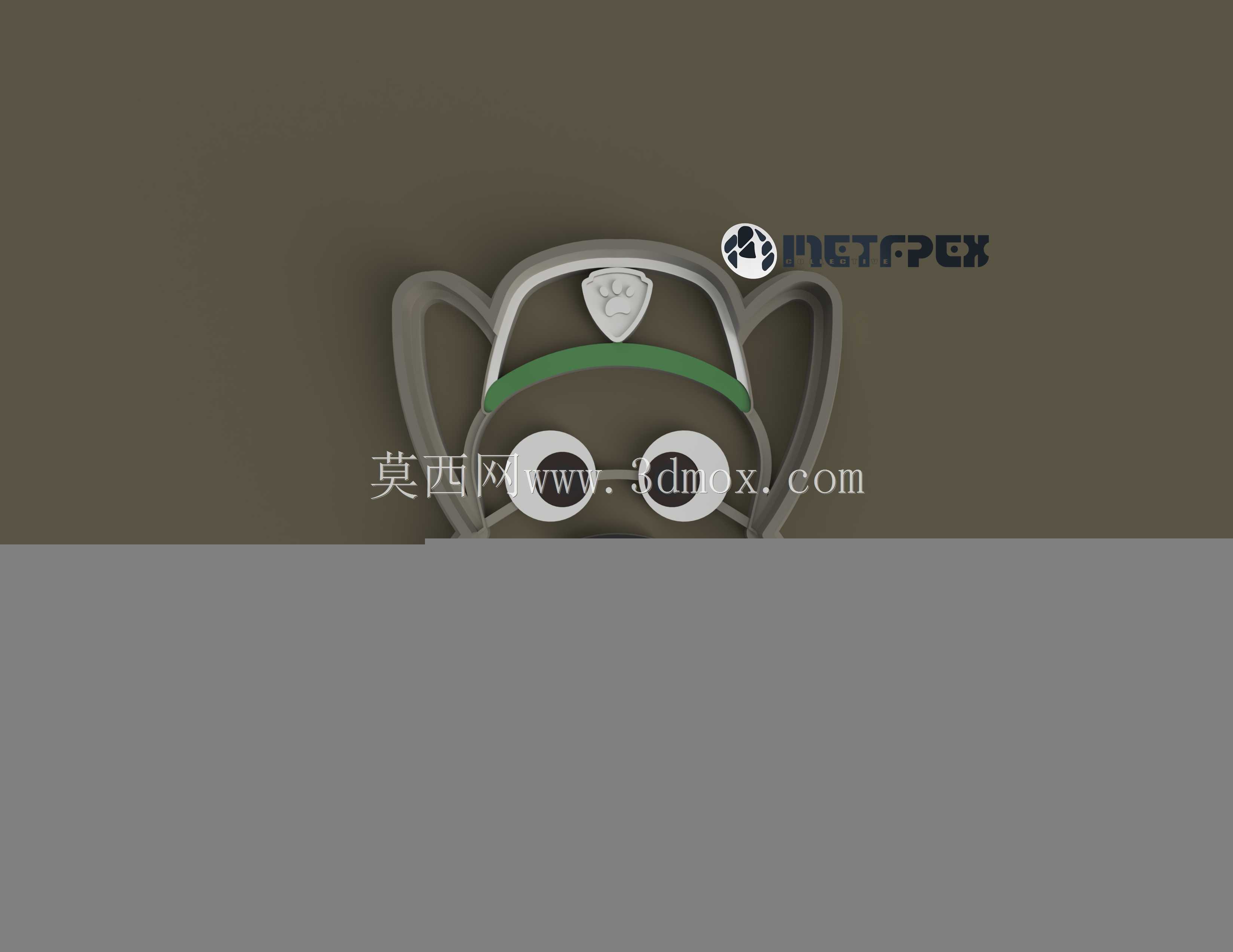 洛基是爪子巡逻队的,饼干切割工
