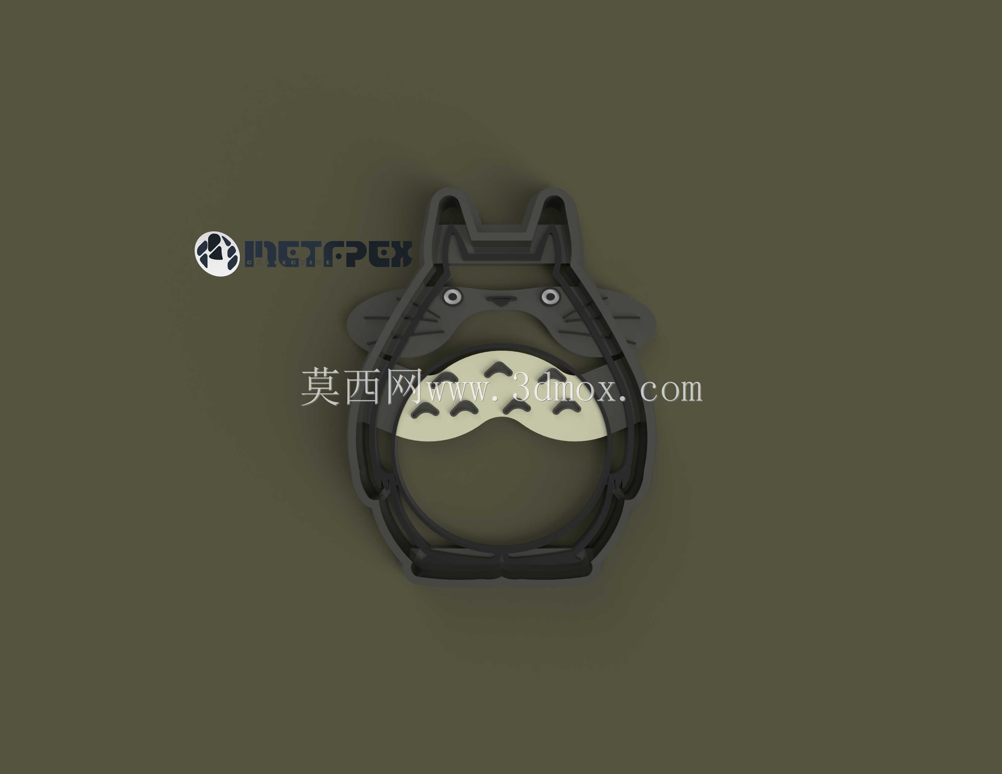 我邻居托托罗,切饼干的托托罗