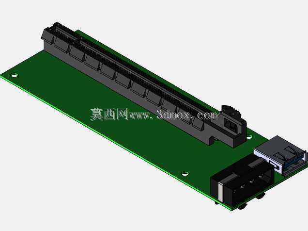 PCI-E USB 3.0 Express 1x~16x扩展转接板卡适配器SATA电源线