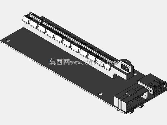 PCI-E USB 3.0 Express 1x~16x扩展转接板卡适配器SATA电源线