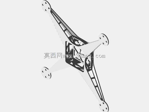 四架直升机框架
