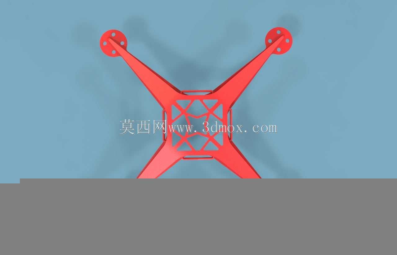 四架直升机框架