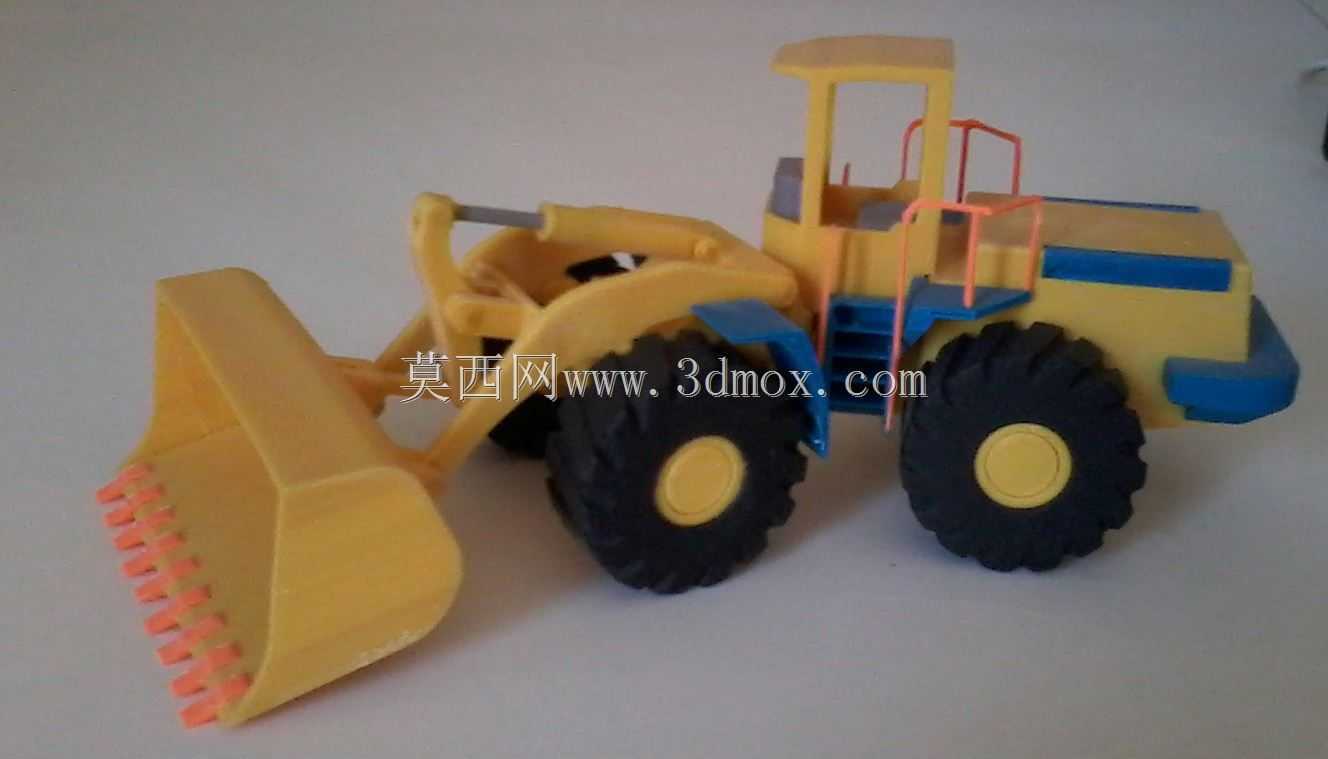 用于3D打印的CAT 966轮式装载机-比例1/32