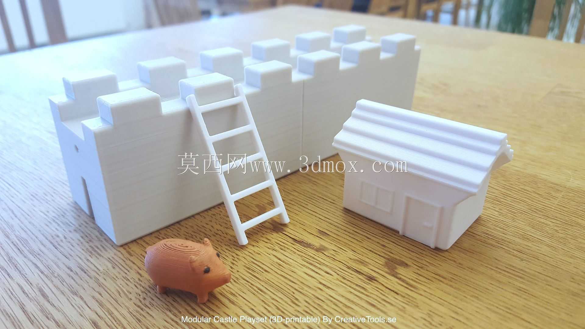 模块化Castle播放集(可3D打印)