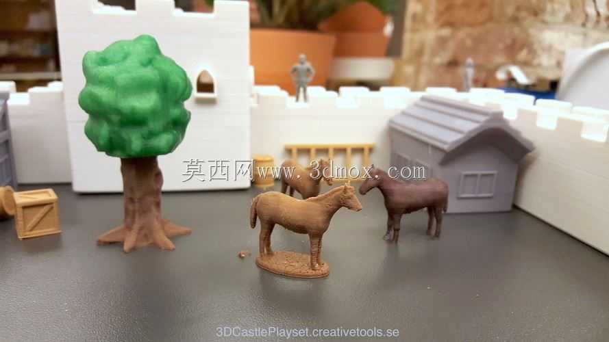 模块化Castle播放集(可3D打印)
