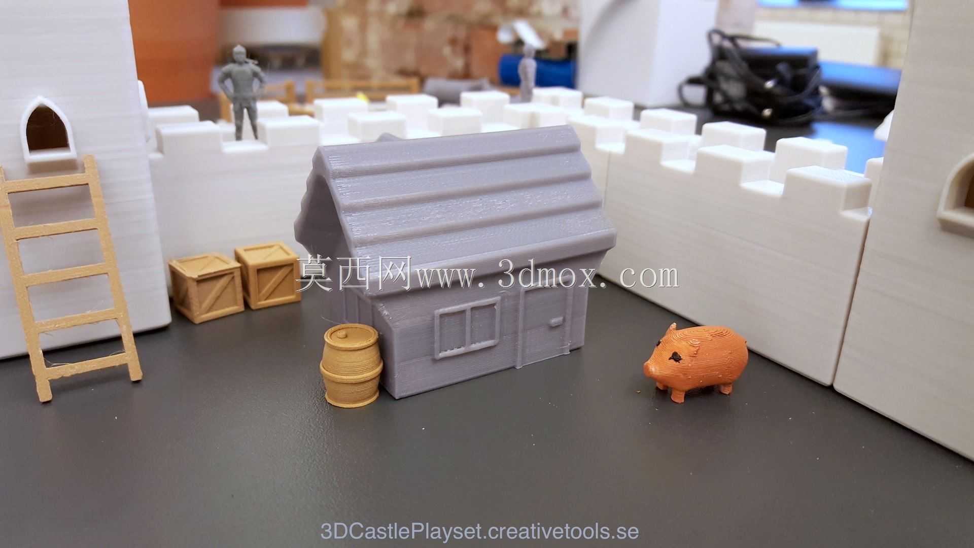 模块化Castle播放集(可3D打印)