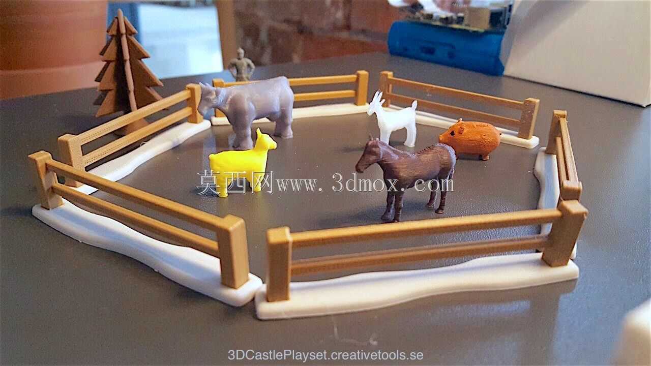 模块化Castle播放集(可3D打印)