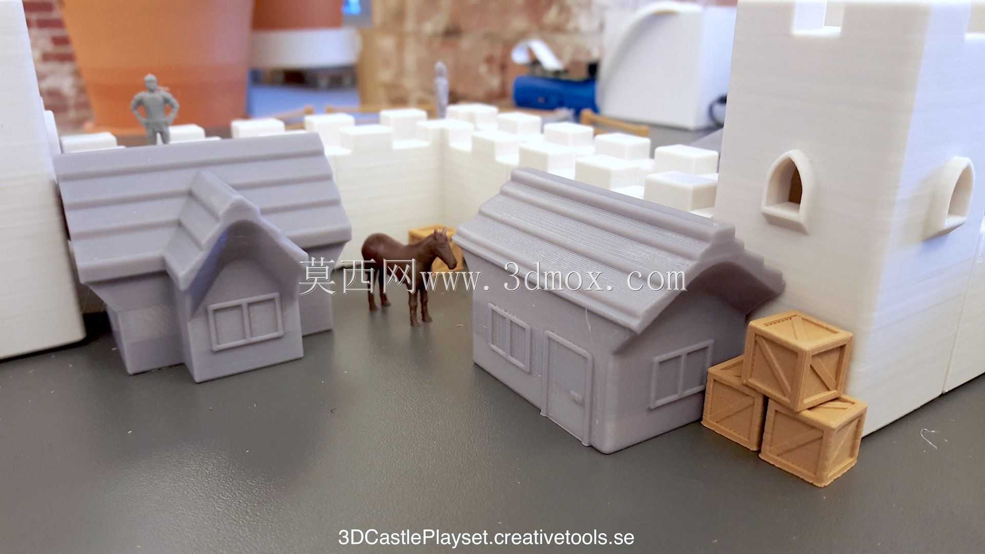 模块化Castle播放集(可3D打印)