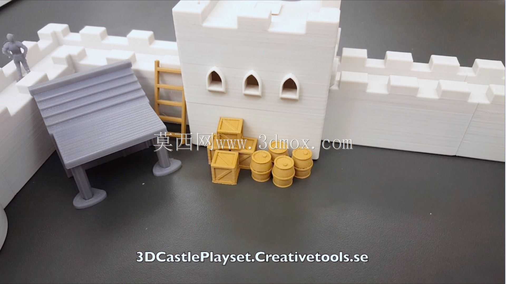 模块化Castle播放集(可3D打印)