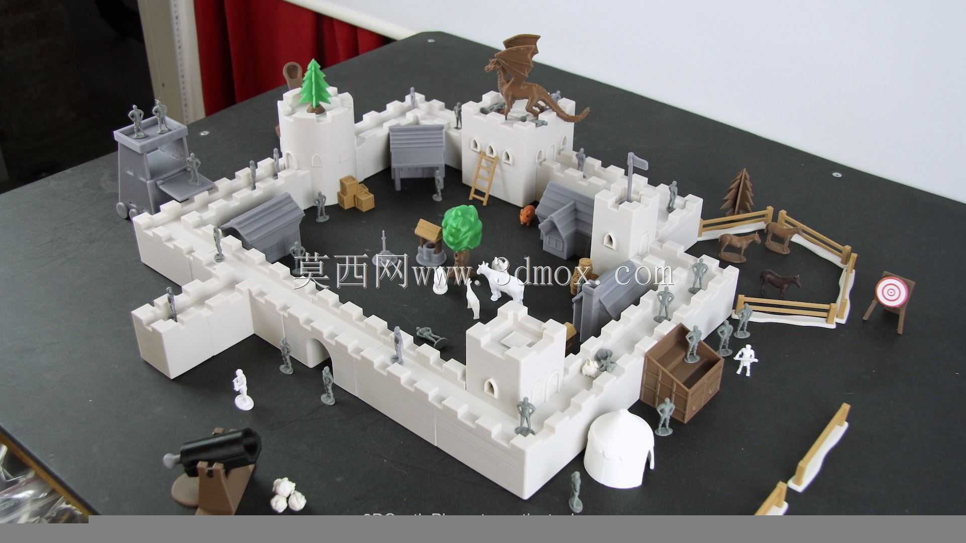 模块化Castle播放集(可3D打印)